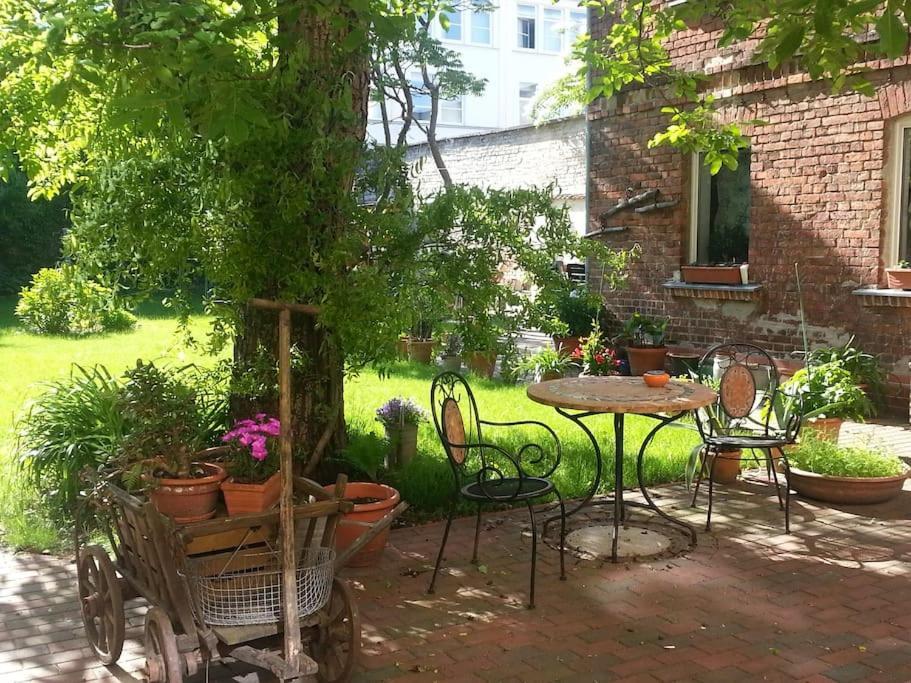 City Appartement Mit Garten, Zentral Und Trotzdem Ruhig Cottbus Bagian luar foto